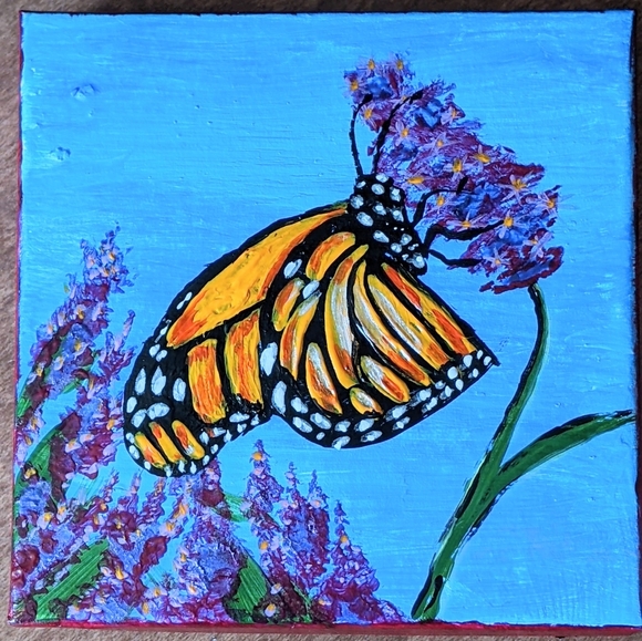 PLEASE READ Hand Painted Gift Box - Picture 4 of 16